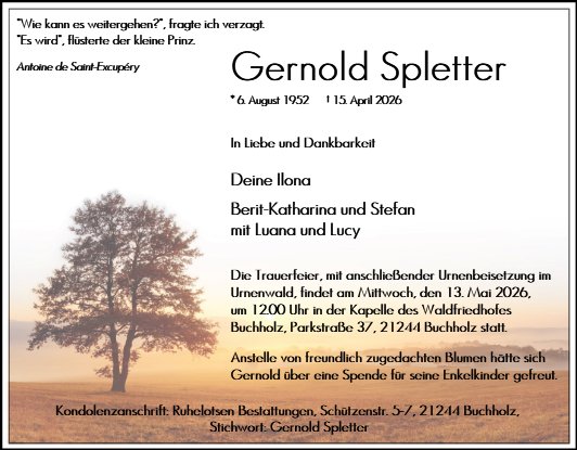 Gernold Spletter