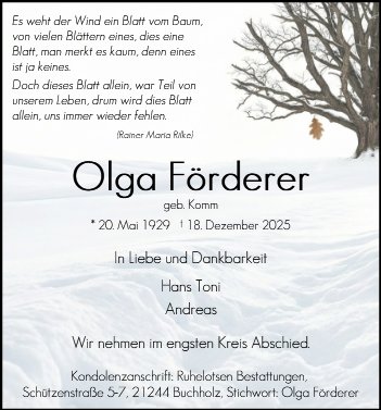 Olga Förderer