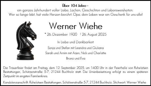 Werner Wiehe