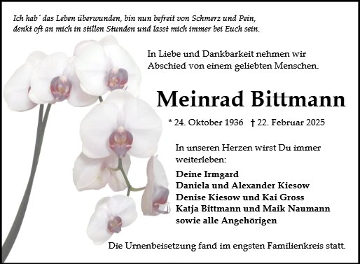 Meinrad Bittmann
