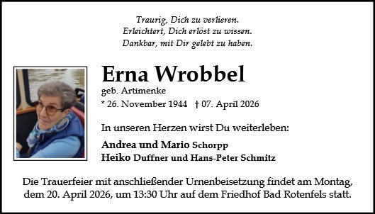 Erna Wrobbel