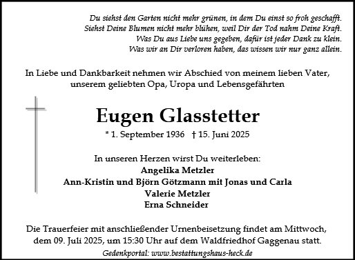 Eugen Glasstetter