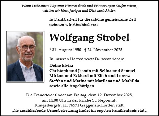 Wolfgang Strobel