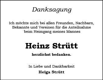 Heinz Strütt