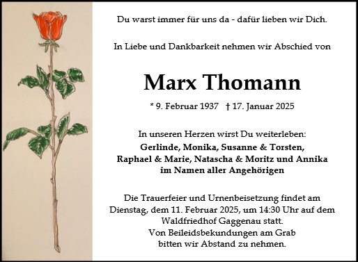 Marx Thomann