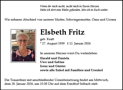 Elsbeth Fritz