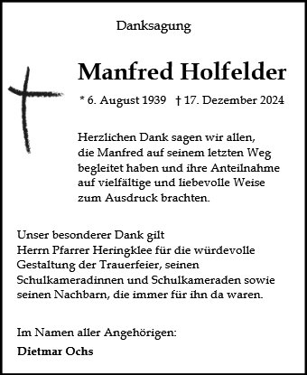 Manfred Holfelder
