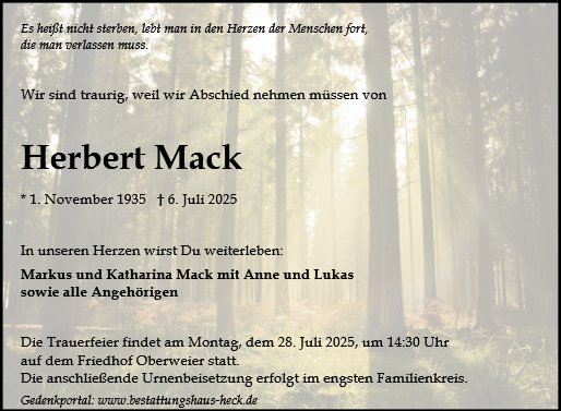 Herbert Mack