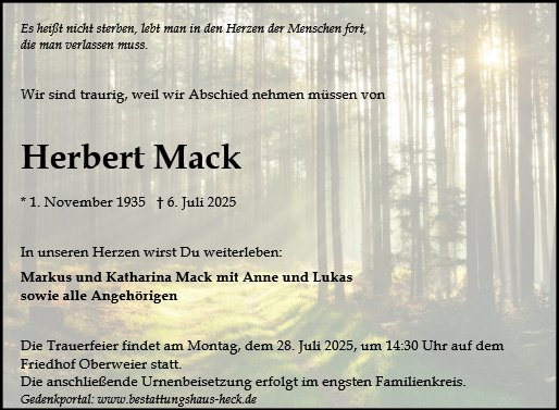 Herbert Mack