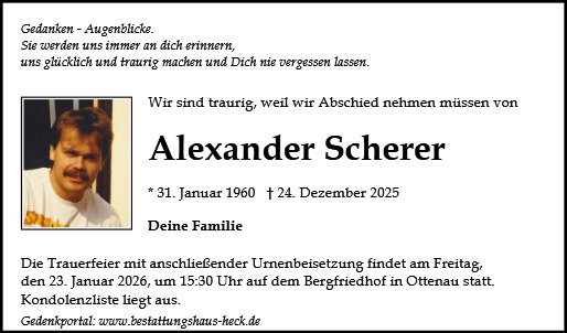 Alexander Scherer