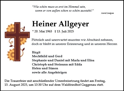 Heinrich Allgeyer