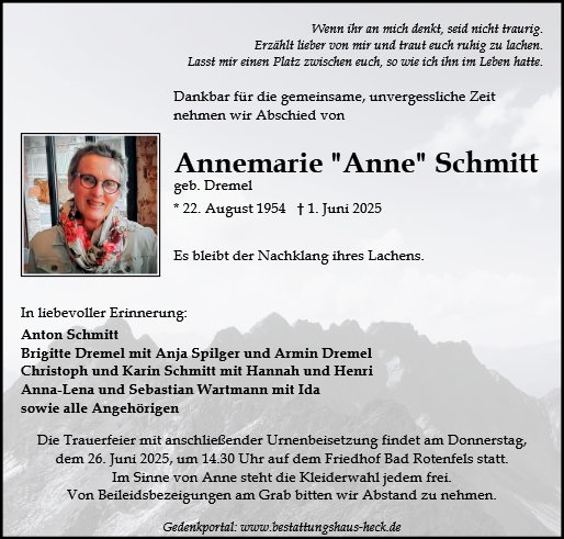 Annemarie Schmitt