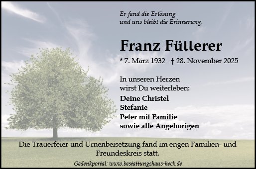 Franz Fütterer