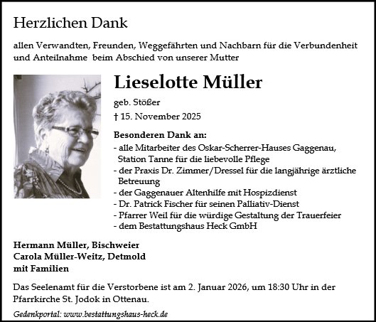 Lieselotte Müller