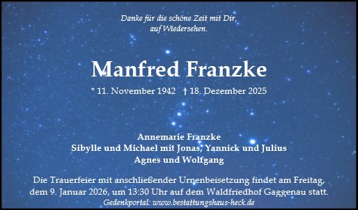 Manfred Franzke