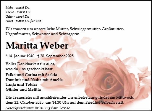 Maritta Weber
