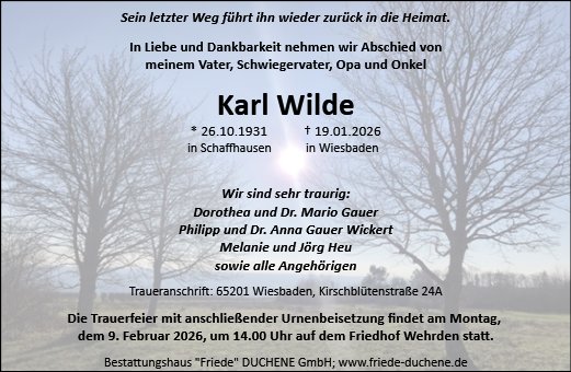 Karl Wilde