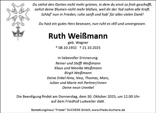 Ruth Weißmann