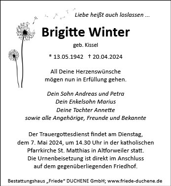 Brigitte Winter