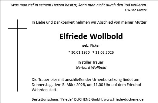 Elfriede Wollbold