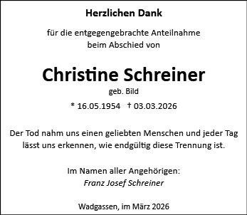 Christine Schreiner