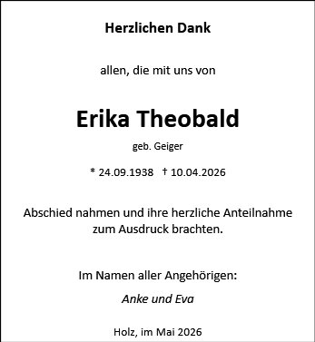 Erika Theobald