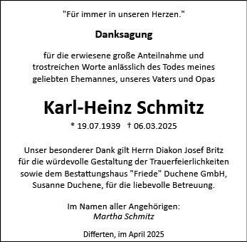Karl Heinz Schmitz