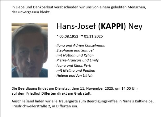 Hans-Josef (KAPPI) Ney