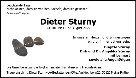 Dieter Sturny