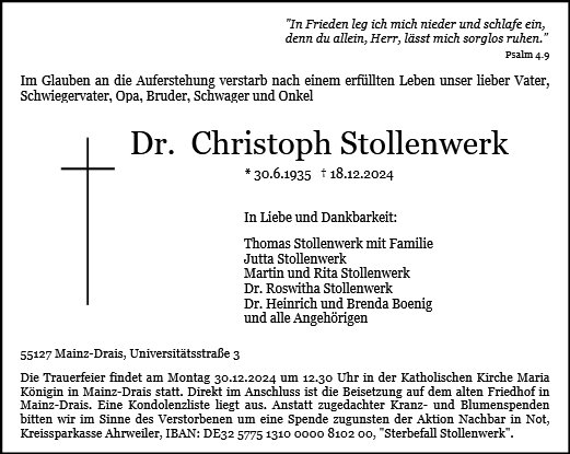 Christoph Stollenwerk
