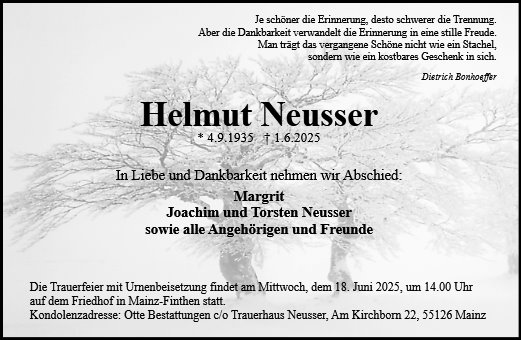 Helmut Neusser