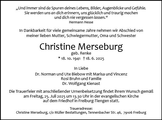 Christine Merseburg