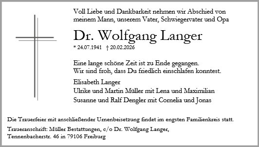 Wolfgang Langer