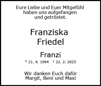 Franziska Friedel