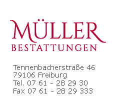 Freiburger Bestattungsinstitut Müller