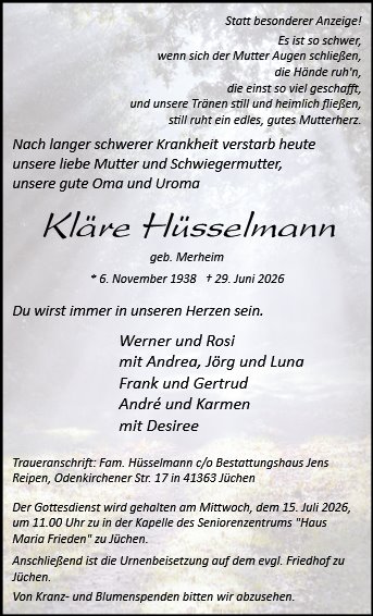 Klara Hüsselmann