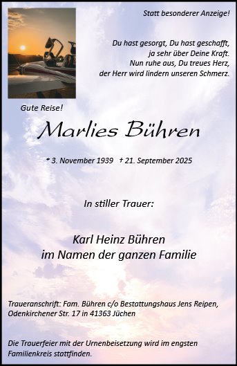 Marlies Bühren