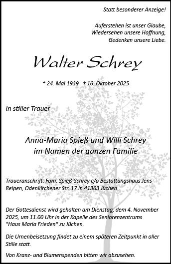 Walter Schrey