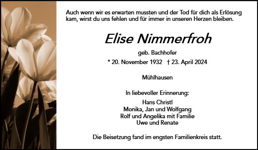 Elise Nimmerfroh