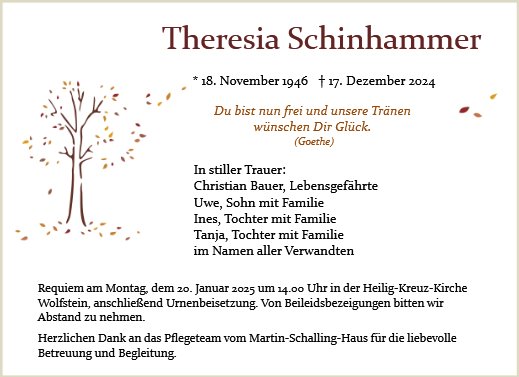 Theresia Schinhammer