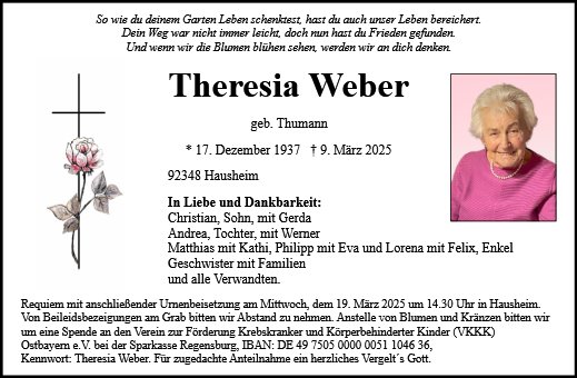 Theresia Weber