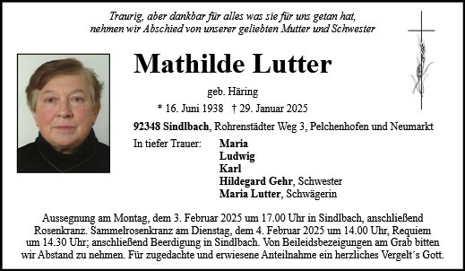 Mathilde Lutter