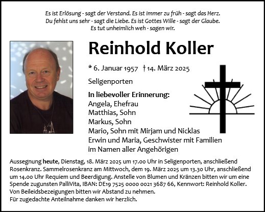 Reinhold Koller