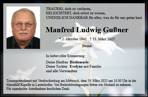 Manfred Gußner
