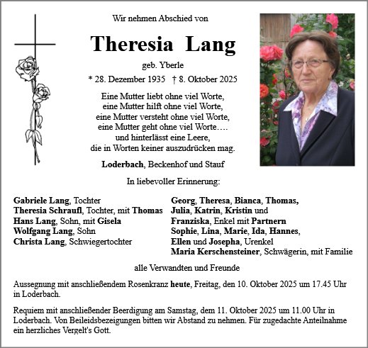 Theresia Lang