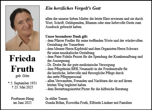 Frieda Fruth