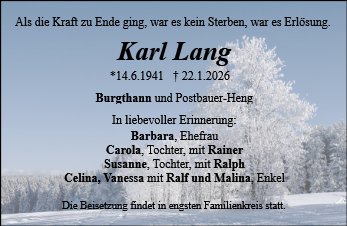 Karl Lang