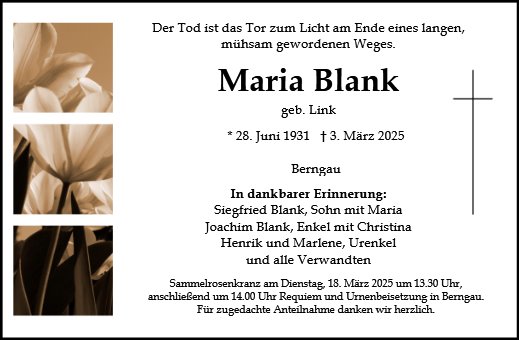 Maria Blank