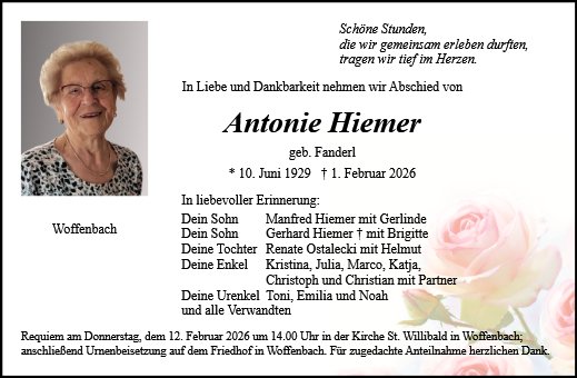 Antonie Hiemer