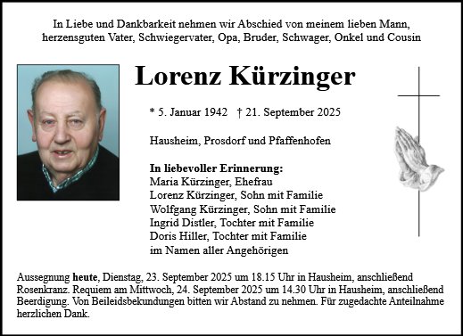 Lorenz Kürzinger